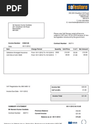 invoice