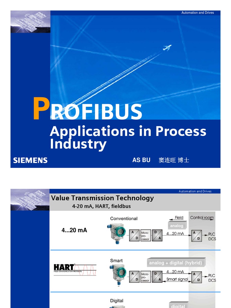 SIMATIC PCS 7 Profibus PA Overview | PDF | Computer Networking ...