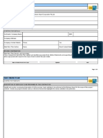 Safe Work Plan: Contractor Template