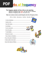 Adverbs of Frequency Worksheet 1
