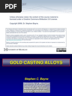 Gold Alloys