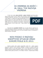 božić 2013 prognoza i ideje o daljem razvoju vremena