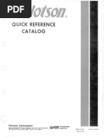Download Tillotson Quick Reference Catalog by Atelier Du Sourire SN119181687 doc pdf