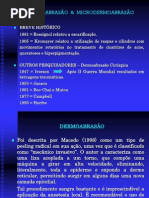 DERMOABRASÃO  &  MICRODERMOABRASÃO 2009.1 material para turma set.11