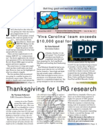 Life Raft Group Nov. 2007 Newsletter