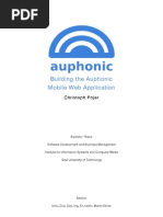 Download Building the Auphonic Mobile Web Application by Martin SN119192966 doc pdf