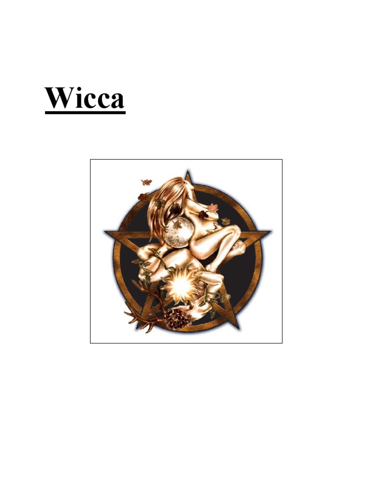 La Wicca Magie Blanche Et Art De Vivre Pdf Wicca | PDF