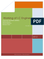 Working of I.C Engines
