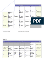 CHM 101 Schedule