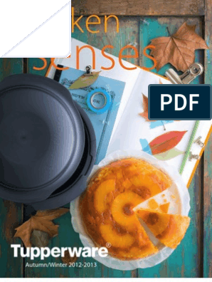 Tupperware Catalogue, PDF, Sushi