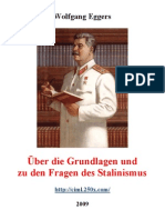The Foundations and Concerning Questions of Stalinism 2009