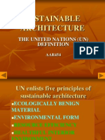 UN Principles Sustainable Architecture