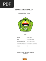 Download Makalah Profesi Pendidikan by Irfan Ipk SN119231506 doc pdf