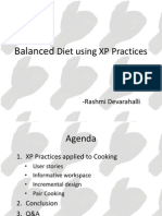 Balanced: Diet Using XP Practices