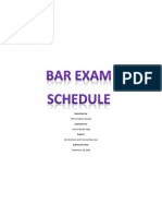 Bar Methods and Exercises Submission