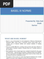 Basel 3 Norms