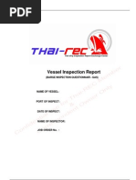 Comprehensive Vessel Inspection Report | PDF | Ships