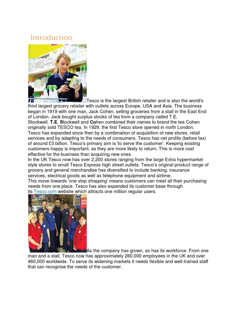 Tesco Training and Development Overview | PDF | Tesco | Retail