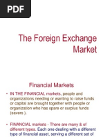 The Foreign Exchange Market