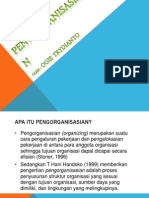 Pengorganisasian (PPT Manajemen 1)