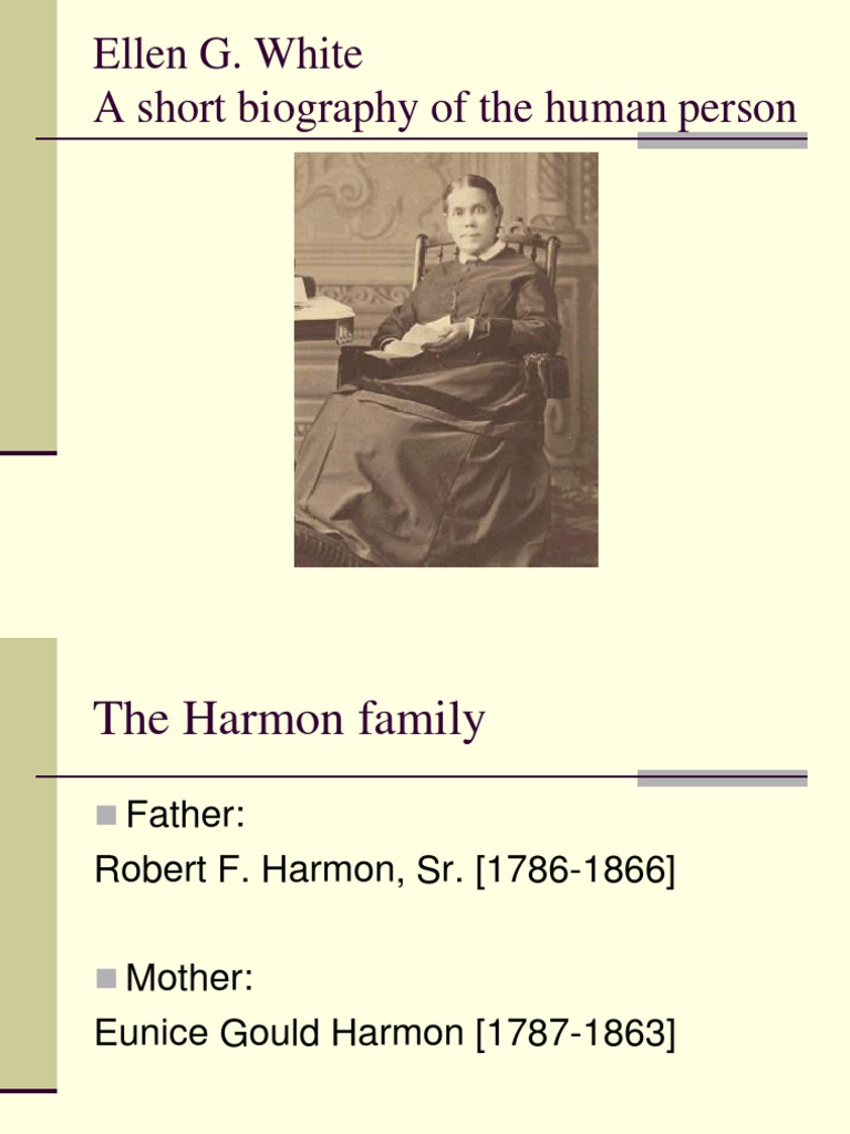 Ellen & Elizabeth Harmon - Adventist Heritage Ministries