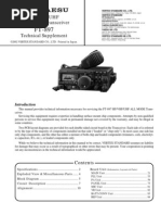 STANDARD 50/144/430MHz FM トランシーバー VX-8 Yaesu VX-7R Service Manual | PDF | Amplifier | Electronic Filter