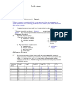 Test de Evaluare Economie Inspectie