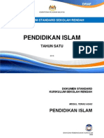 Dokumen Standard Pendidikan Islam Tahun 1