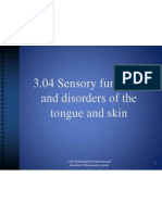3 04 Sensory Functions and Disorders of The Tongue and Skin