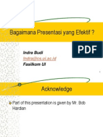 Presentasi Yang Effektif