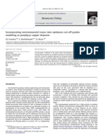 Optimum Cut-Off Grades Modeling Atporphyry Copper Deposits