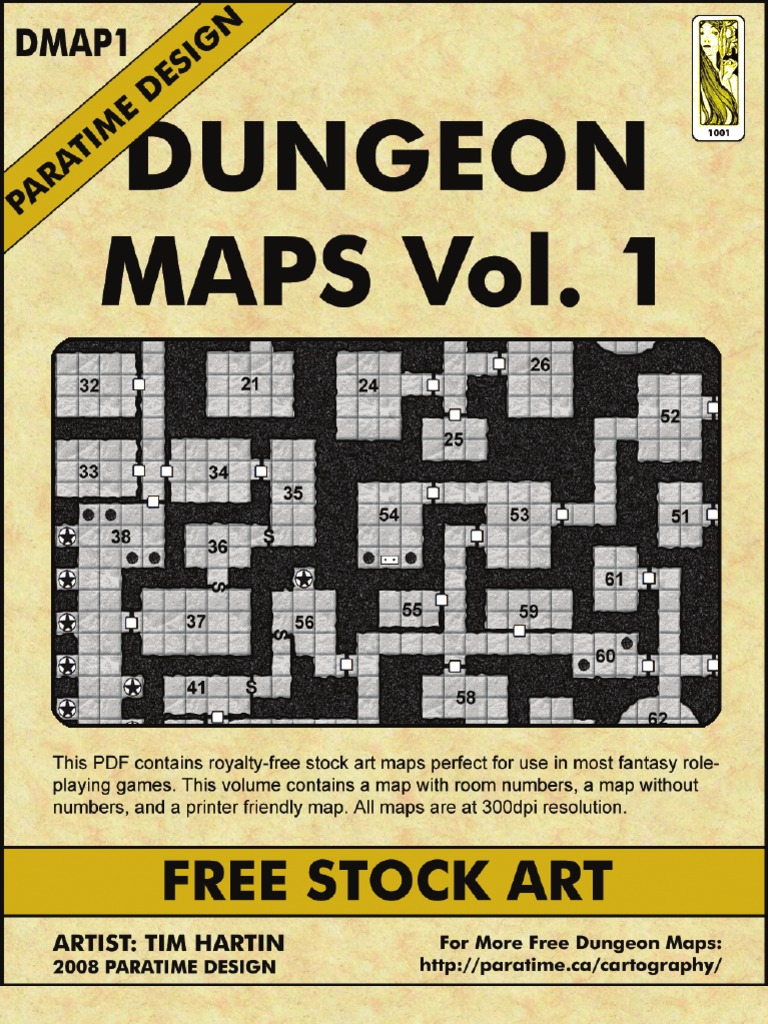 Dungeon Maps Vol 1 | PDF