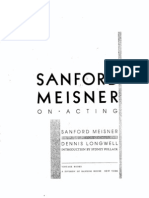 Sanford Meisner - On Acting (B&W)