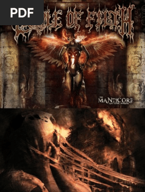 Digital Booklet - The Manticore and Other Horrors