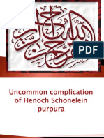 Henosh Shonelein Purpura