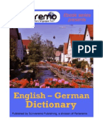 Parleremo English-German German-English Dictionary 1ed