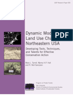 Dynamic Models of
Land Use Change in
Northeastern USA