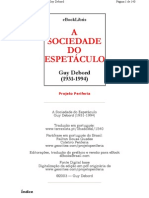 DEBORD, G. Sociedade Do Espetaculo.