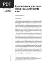 Economia verde e desenvolvimento rural