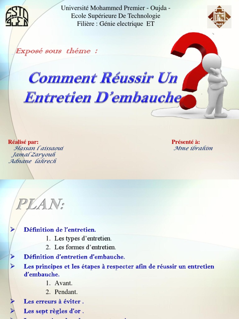 Exemple Compte Rendu D Entretien D Embauche Recruteur Pdf