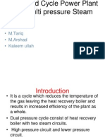 Combined Cycle Power Plant With Multi Pressure Steam