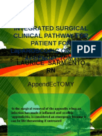 Integrated Surgical Clinical Pathway for Patient for Appendectomy