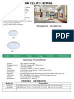 Led Drum Fixture