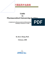 Guide To Pharmaceutical Outsourcing in China