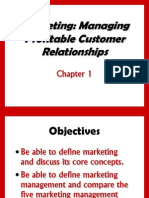 Marketing: Managing Profitable Customer Relationships