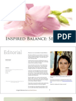 Inspired Balance E2 Self Care Nov 2012 Sample