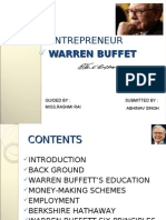 Entrepreneur: Warren Buffet