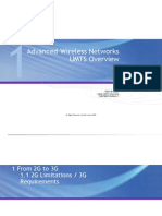 Advanced Wireless Networks UMTS Overview: Do Not Delete This Graphic Elements in Here