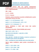 Download DIVISO EM PARTES DIRETAMENTE E INVERSAMENTE PROPORCIONAIS by Mpc Mpc SN119431145 doc pdf