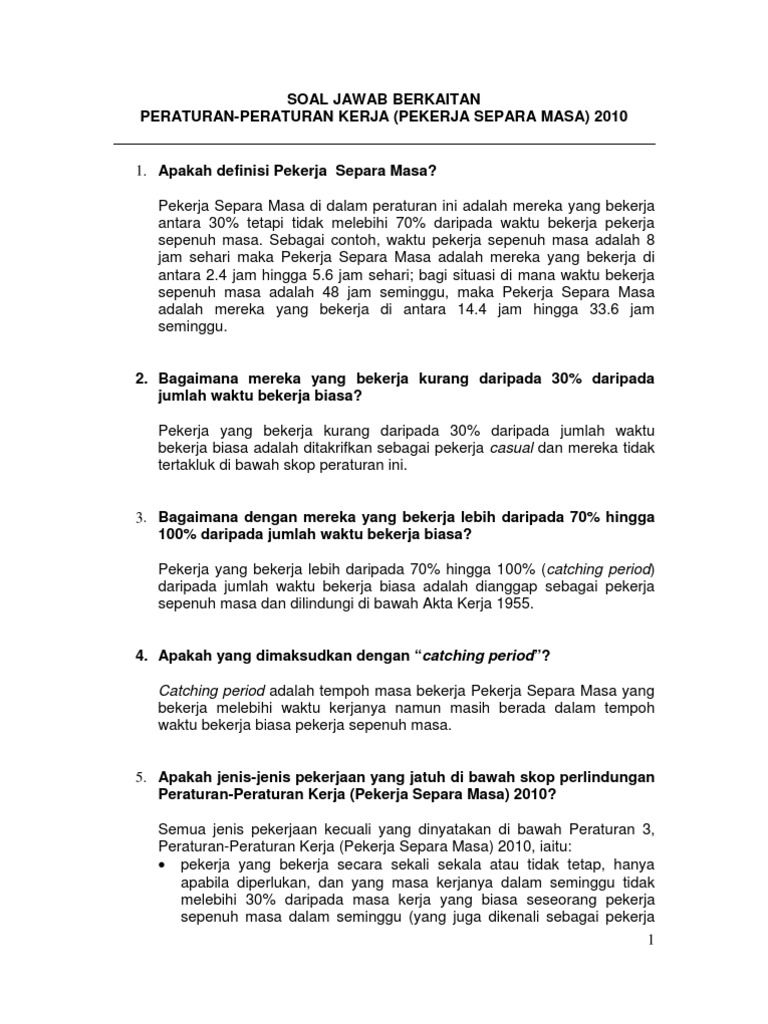 Malaysia Labor Law Pdf